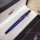 New Replica Mont Blanc Cruise Collection Blue & Platinum 113073 Rollerball Pen (2)_th.jpg